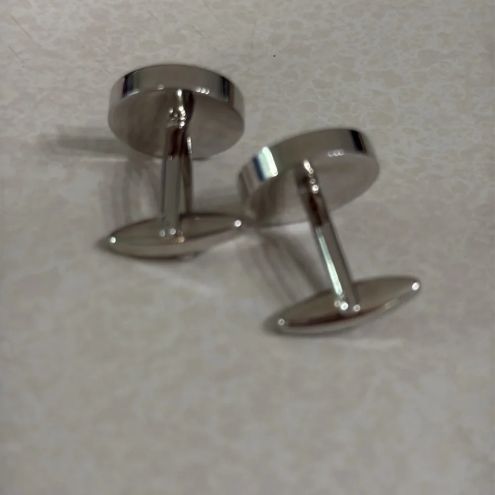 Colorado State Flag Cufflinks Silver